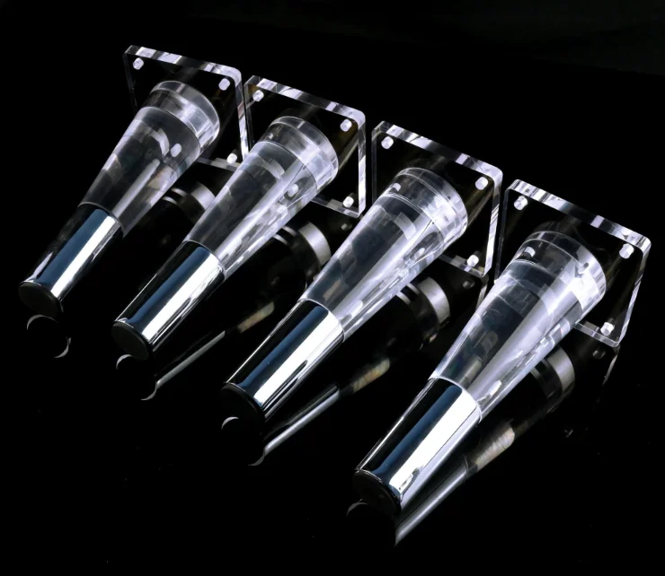 Bespoke High End  Clear Acrylic Plexiglass  Furniture Legs for sofa Cabinet Chair Table