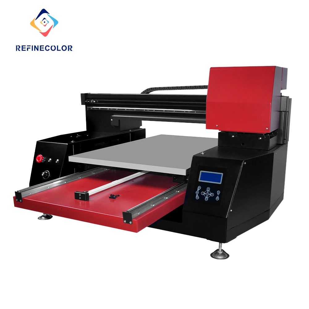 Многофункциональный цифровой струйный пластиковый 3D-принтер Refinecolor 6090 для керамической плитки с вакуумным столом