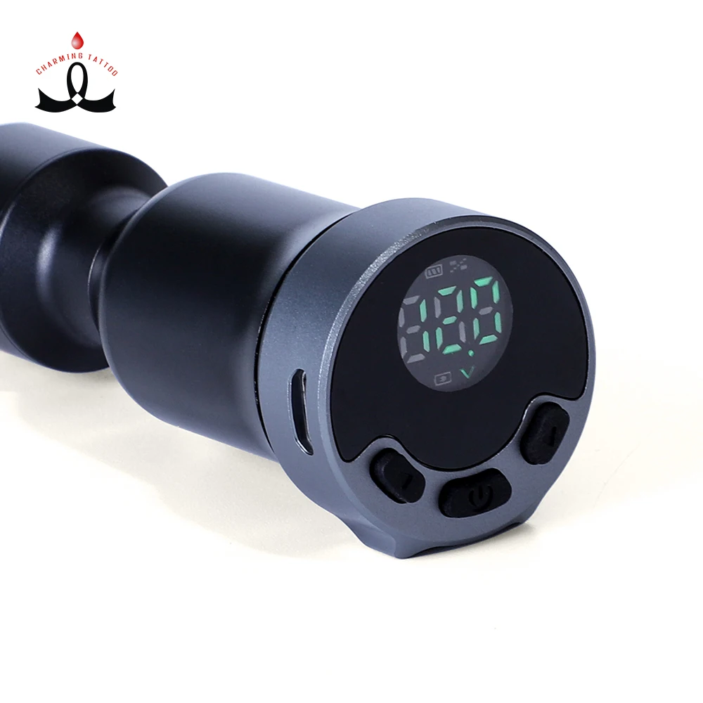 YD Wireless Blink Rotary Adjust Stroke Machine Digital Permanent Makeup Tattoo Machine With Small Power Microblading