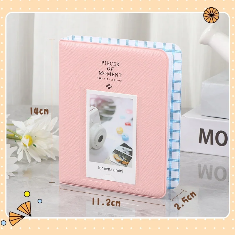 custom logo low price portable kpop/ Ticket Collection album Mini Photo Album Book for 3 Inch Film