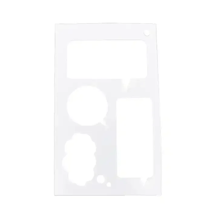 CVP Chinoiserie Custom Drawing Template Letters Painting Stencil