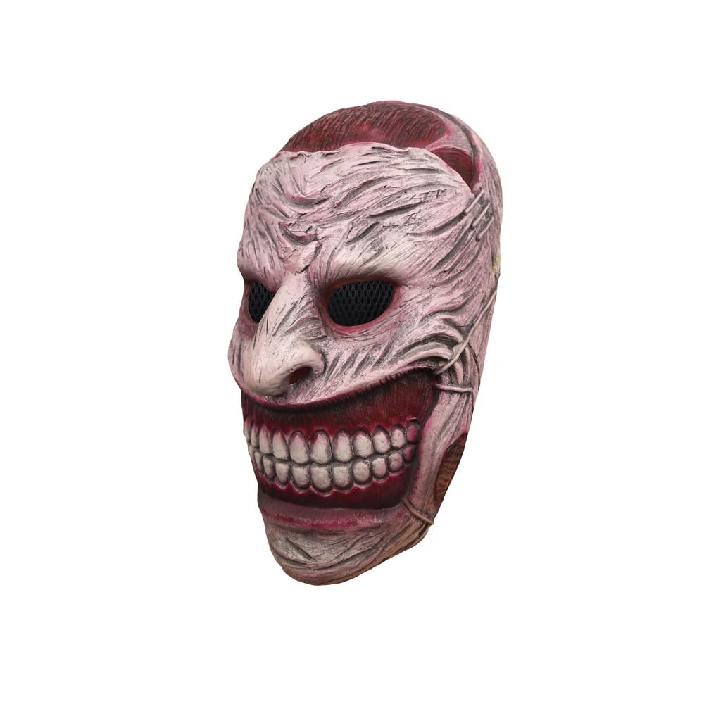 
Molezu Make in China Wholesale Custom Full Face Halloween Carnival Cosplay Joker Mask Latex Halloween Clown Mask 
