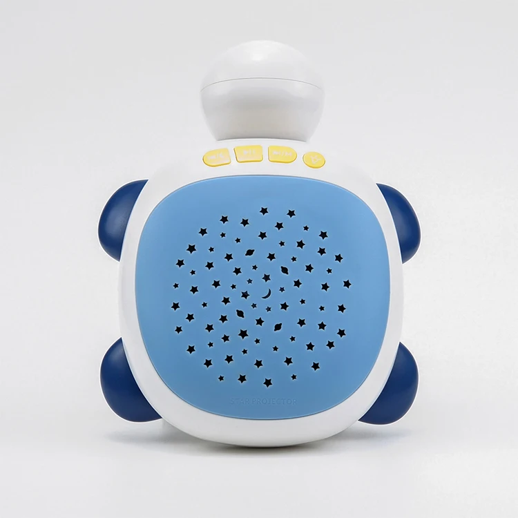 Led Night Light with Music Moon and Star Projector White Noise Machine Baby Turtle Starry Sky Projection Lamp