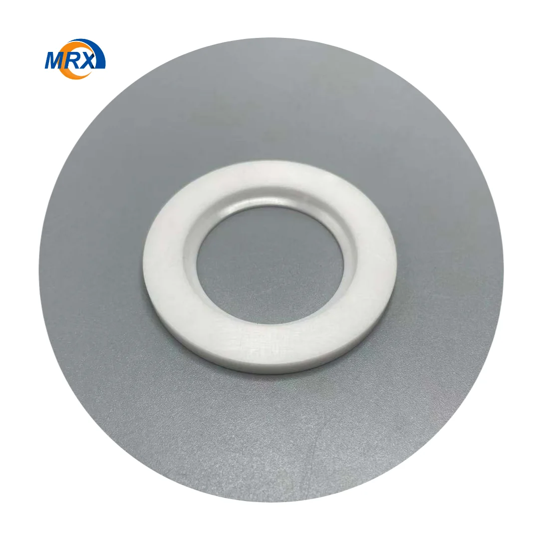 High hardness Industrial Ceramic insulating zirconia ceramic flange ring sealing joint