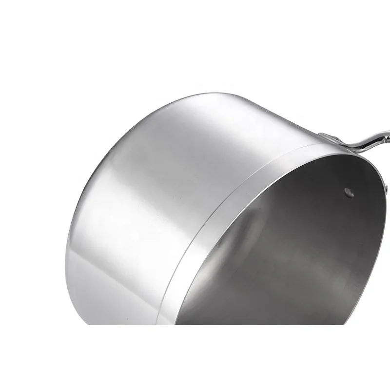 commercial hot sale aluminum alloy pots cooking pot soup stock pots