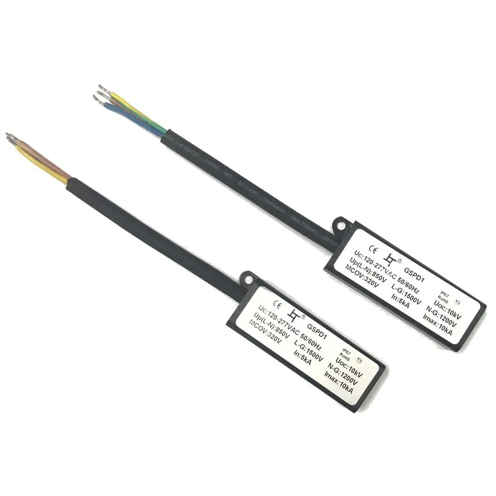 Устройство защиты от перенапряжения Greenway GSPD1 ip67 10kA 20kA 10kV 20kV led стабилизатор напряжения