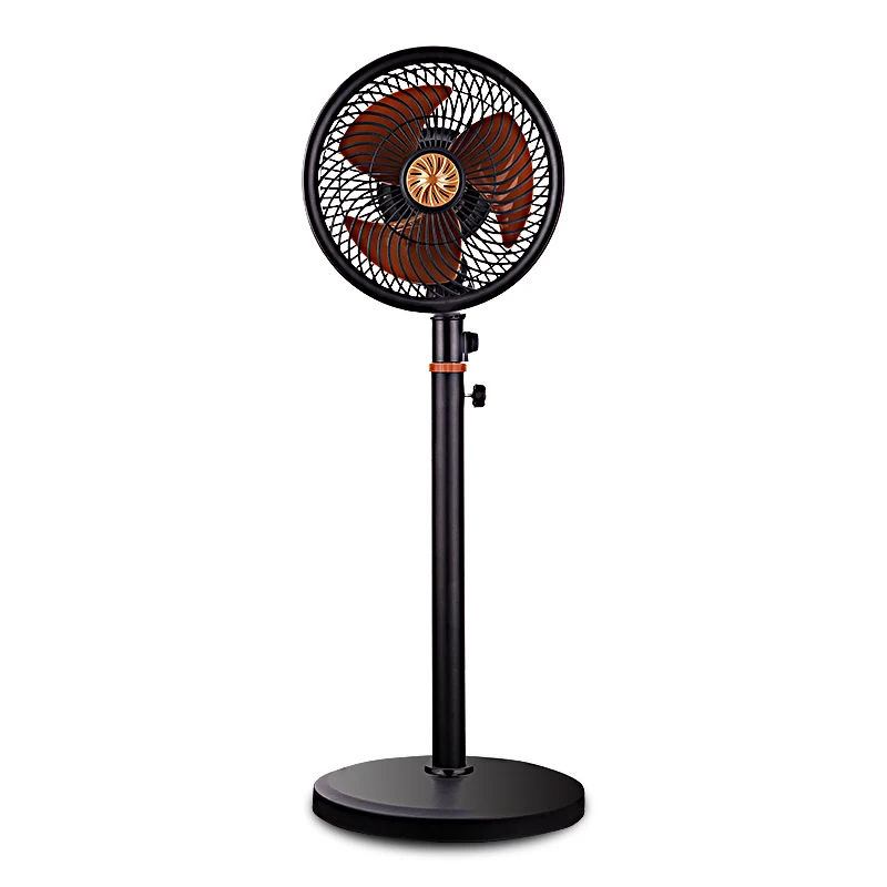 Luxury Solar-Powered Air Cooler Floor Fan with Remote Control for Home and Hotel Use  Plastic Ventilation Fan