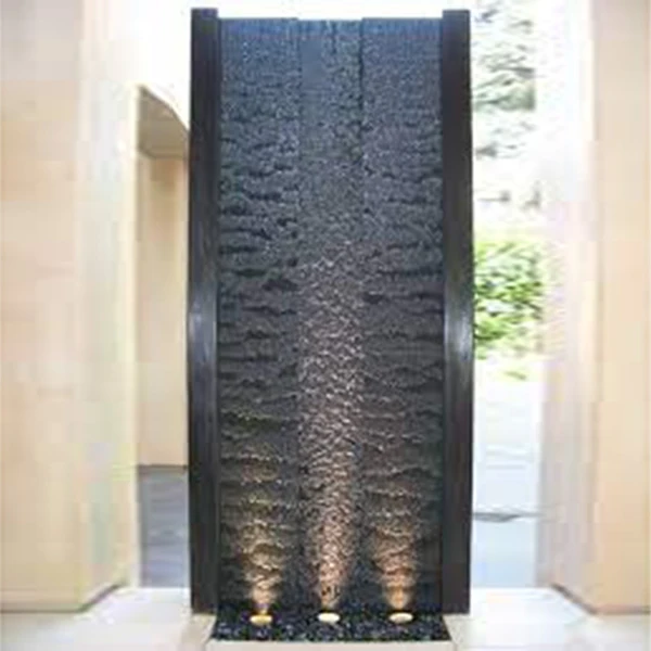 New trend Oriental Corten steel pool outdoor wall-mounted garden fountain waterfall,Corten Steel Water Feature