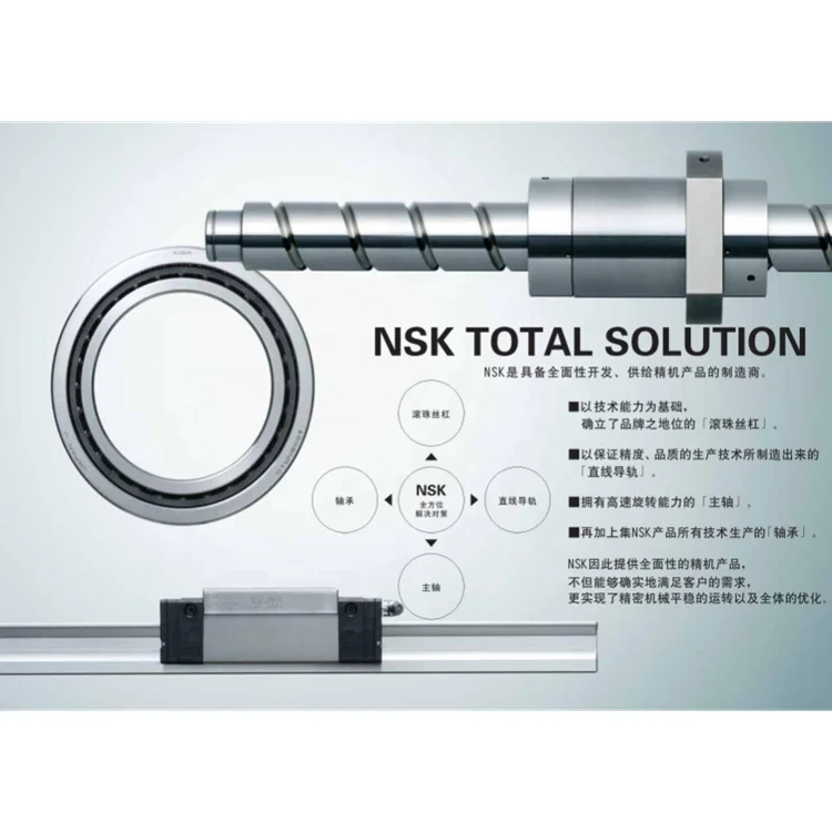 High performance NSK Ball screw & Guide Linear LM for Fanuc