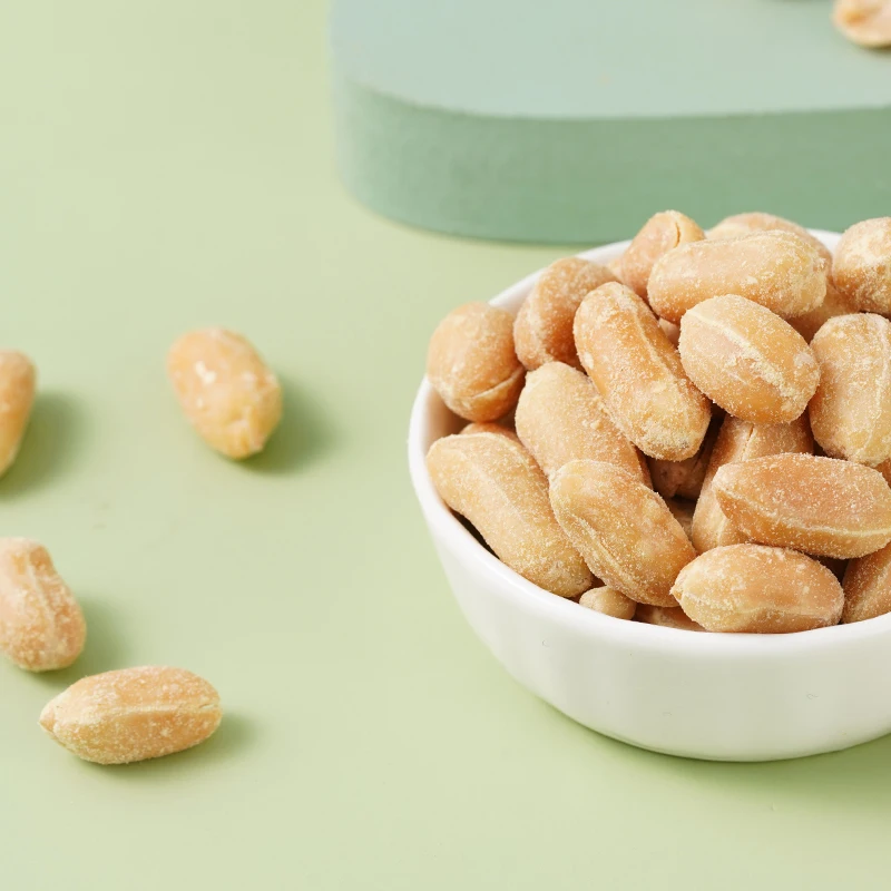 2 Crispy Canned 150G Roasted Garlic  Coated Peanuts Snacks