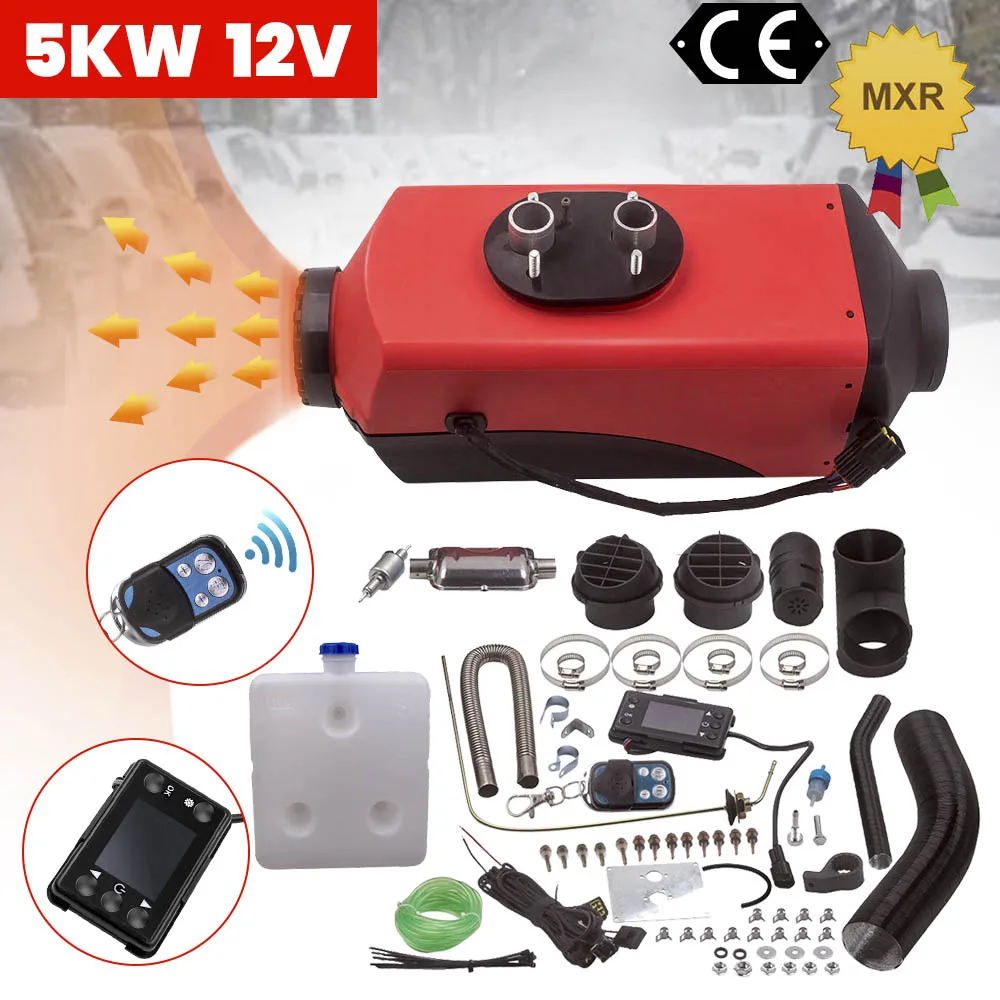 MaXpeedingrods новый автомобильный обогреватель 12 в 5000 Вт ЖК-монитор воздушный дизельный Обогреватель дисплей 2 кВт-5 кВт для домов на колесах автомобиля грузовика дома на колесах трейлера лодки