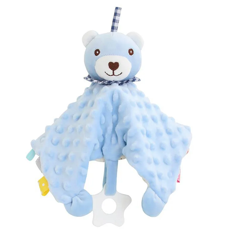 Baby Comforter Blanket Soft Plush Newborn Sleeping Dolls Kids Fashion Sleep Toy Soother Appease Towel Bibs