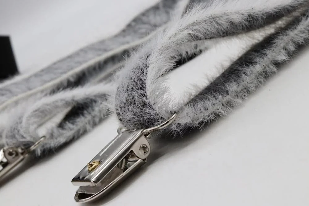 Fluffy suspender elastic Y-back or X-back  suspenders for kid child and adult as well