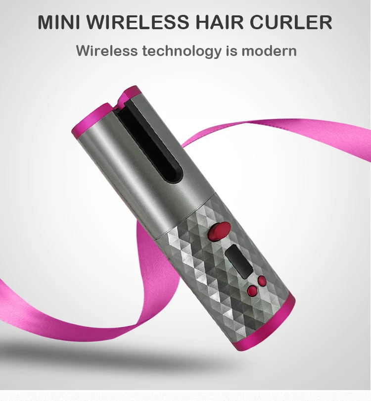 Portable Hair Waver Iron Electric Deep Curling Spiral Rotating Magic Automatic