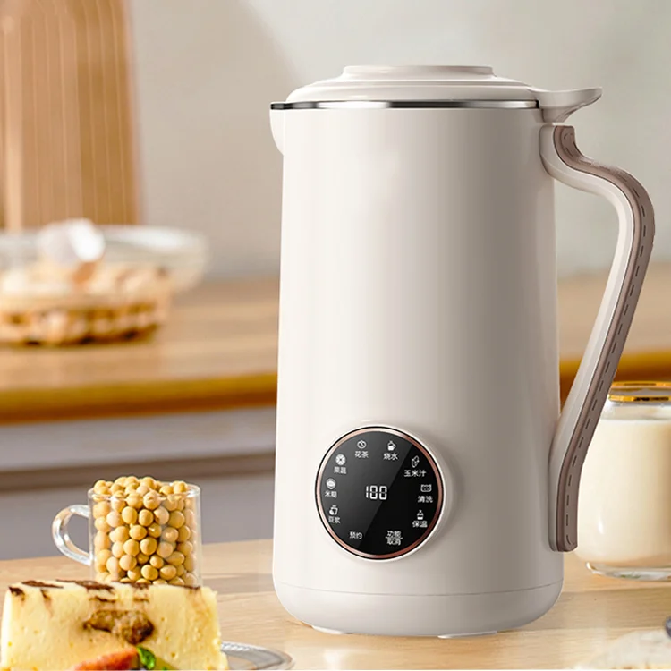 8 In 1 Vegan Nut Milk Maker Food Process Machine Cooking Hot Mini Blender Soy Milk Maker