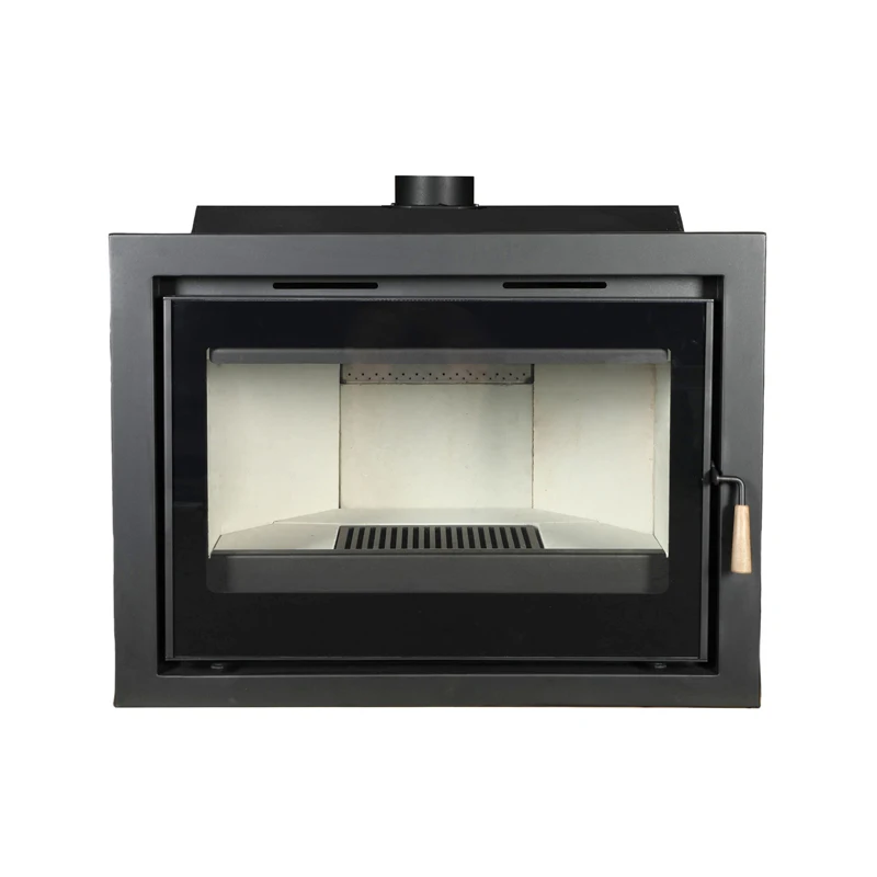 R1803A высококачественный современный комнатный стальной дровяной камин вставка для печи большой площади