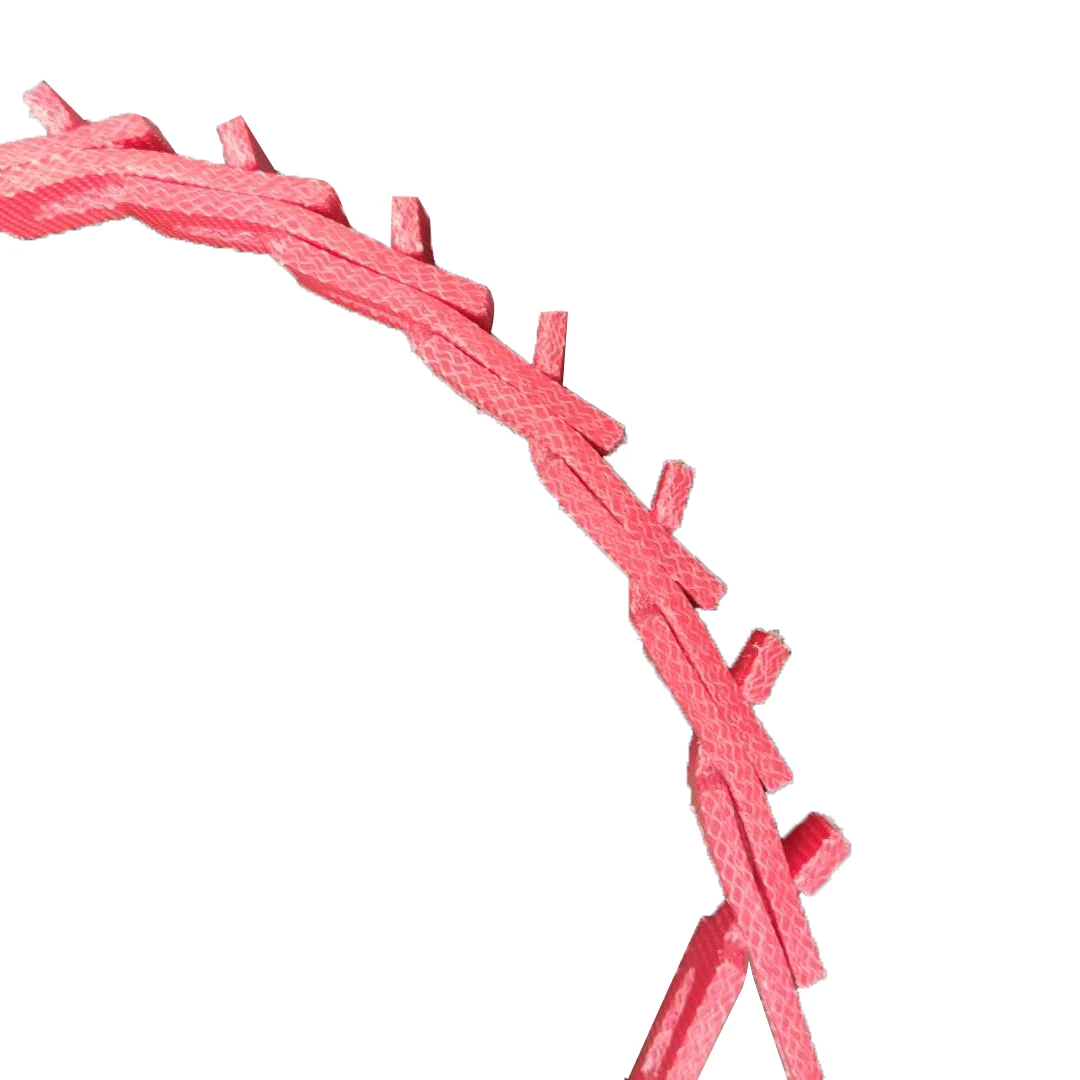 wholesale Red PU Twist Link V Belt