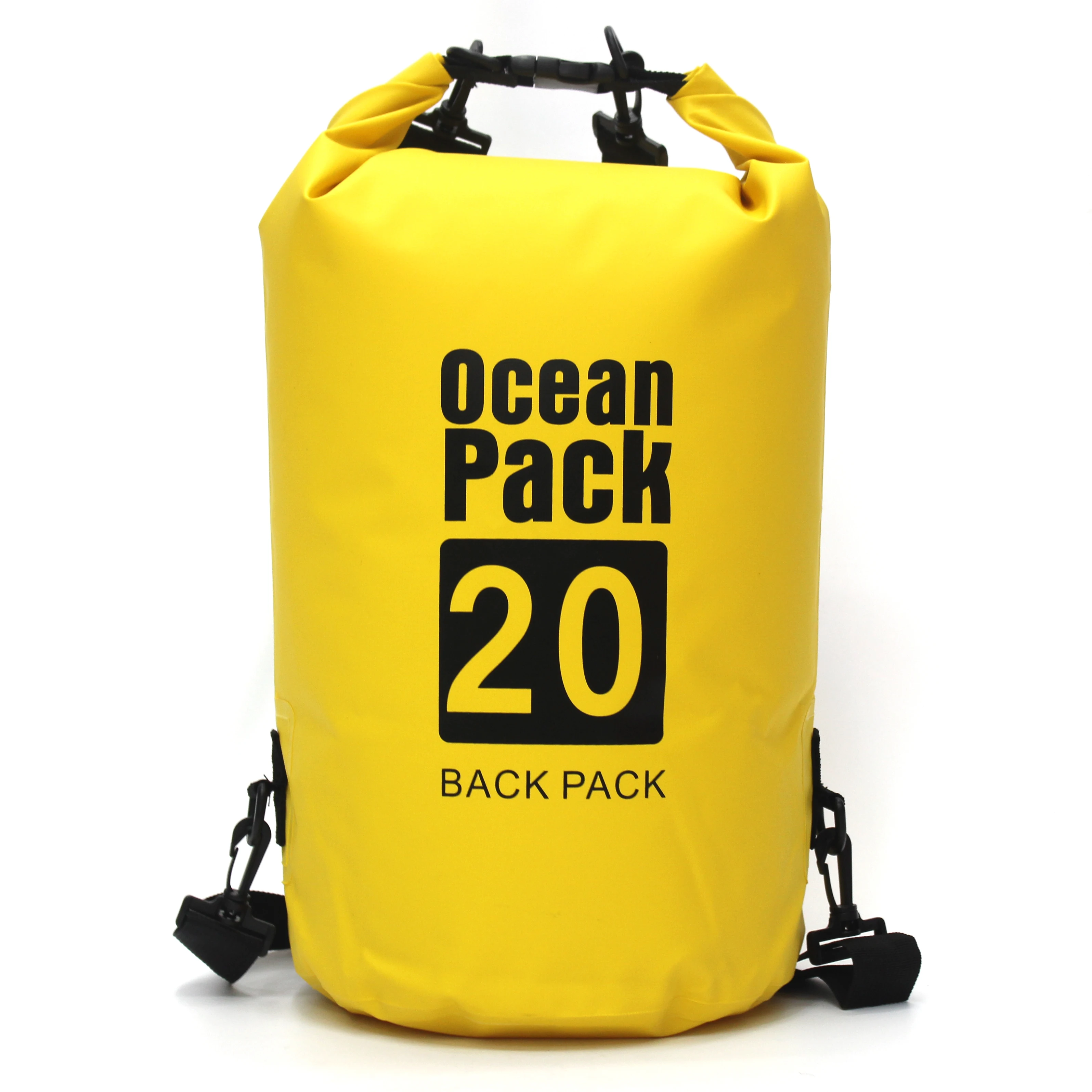 Oem/Odm Beach Travel Accessories 20L Pvc Nylon Hik Camping Diveable Multi-Function Water Proof Dry Backpack Waterproof Bag