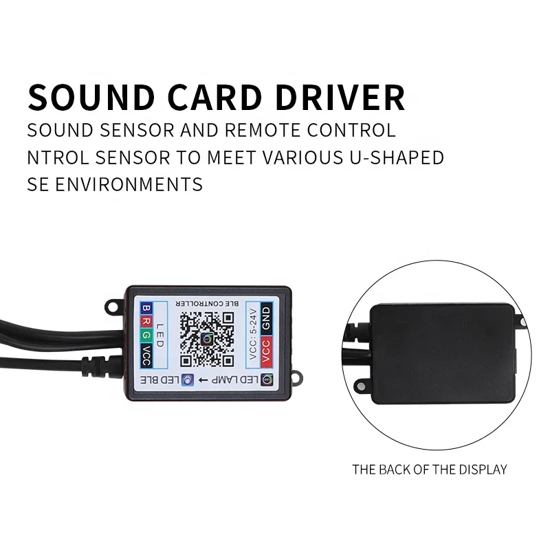 RGB 12v Car decoration Lights Led Strip Under Car Remote Control Underglow Car Led Atmosphere Light Chassis Light