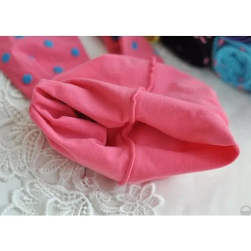 1 Pair New Cute Kawaii Lovely Child Girls Kids Footed Heart Dots Tights Stockings Ballet Solid Candy Colors Tights