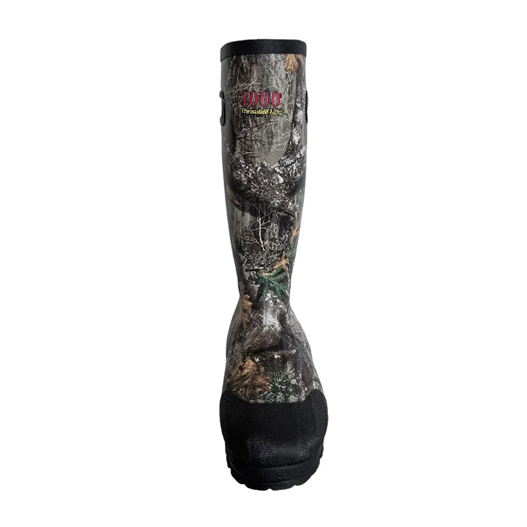 Manufacture 4mm Neoprene Rubber Rain Boots Custom Garden Hunting Boots for Men Easy On Design Gumboot for Outdoor Fishing Boot