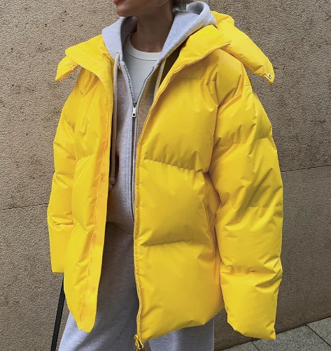 Wholesale Baggy Thickening Warm Puffer Coat Winter Women Down Jackets 2023