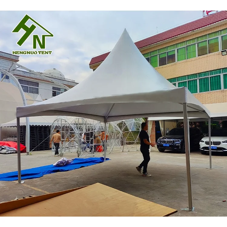 2024 Hot Sale 3X3m Wedding Marquee Party Trade Show Banquet Outdoor Restaurant Catering Aluminum Alloy PVC Gazebo Pagoda Tent