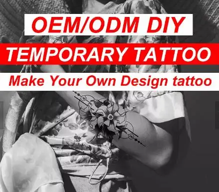 Promotion Kids cute cartoon animal tattoos party temporary color safety ink tattoo  Water Transfer Body colorful Tattoo sticker