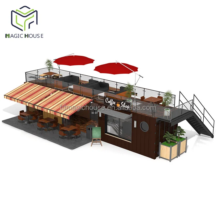 Magic House docker container kiosk buy a container coffee shop