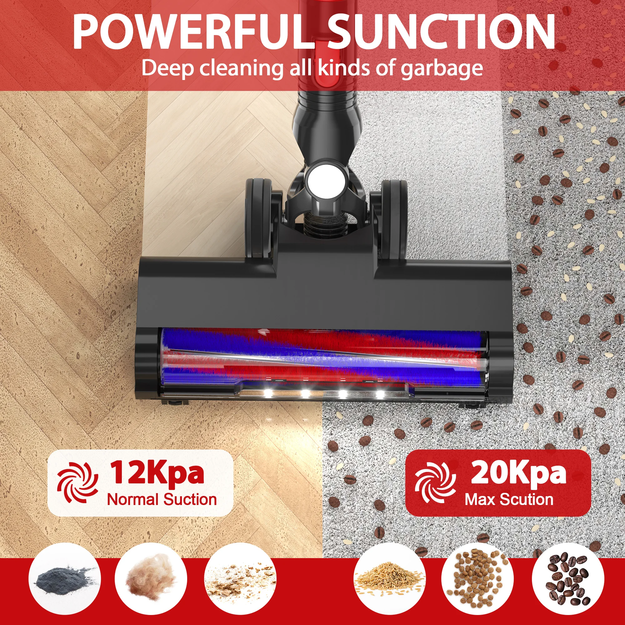 Versatile accessories commercial vacuum cleaner professional vacuum cleaner for bed