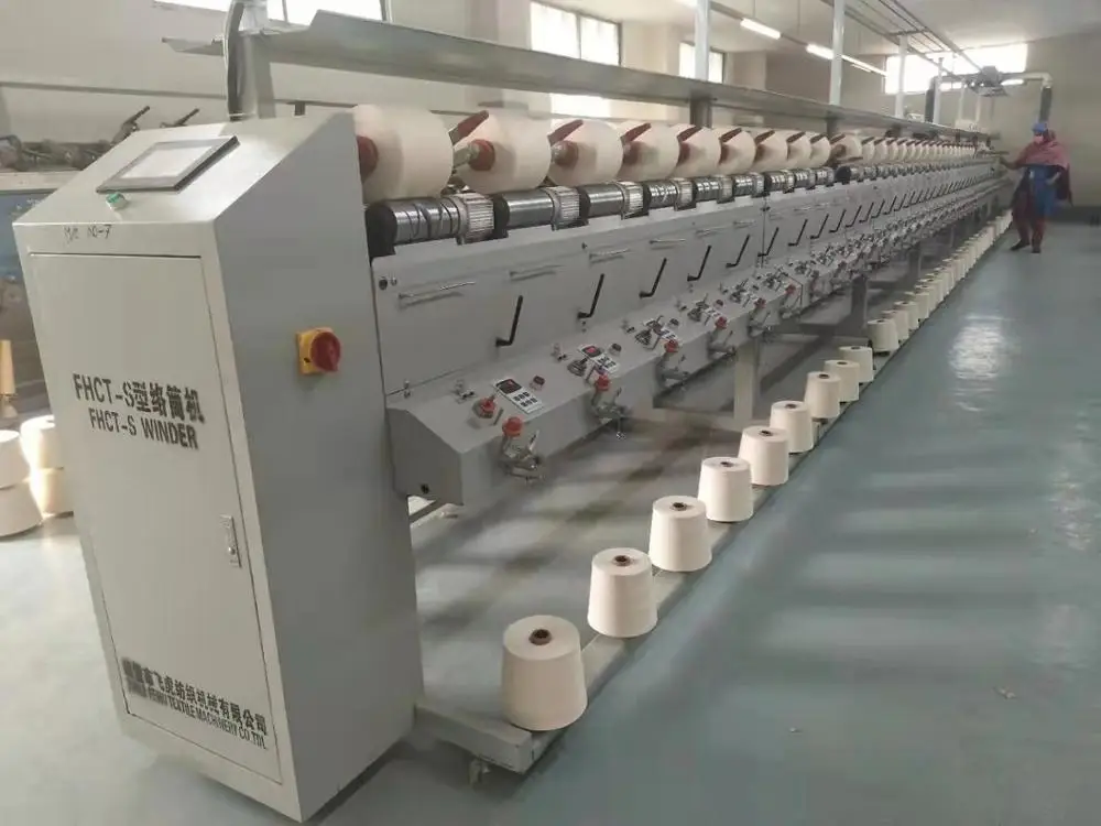 ribbon yarn dying soft and hard winding machine