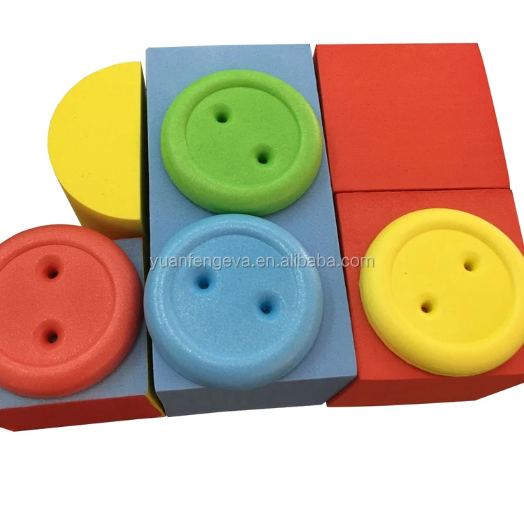 Custom eva foam Building Bricks Educational Toys for Kids Toys foam Building block foam dice