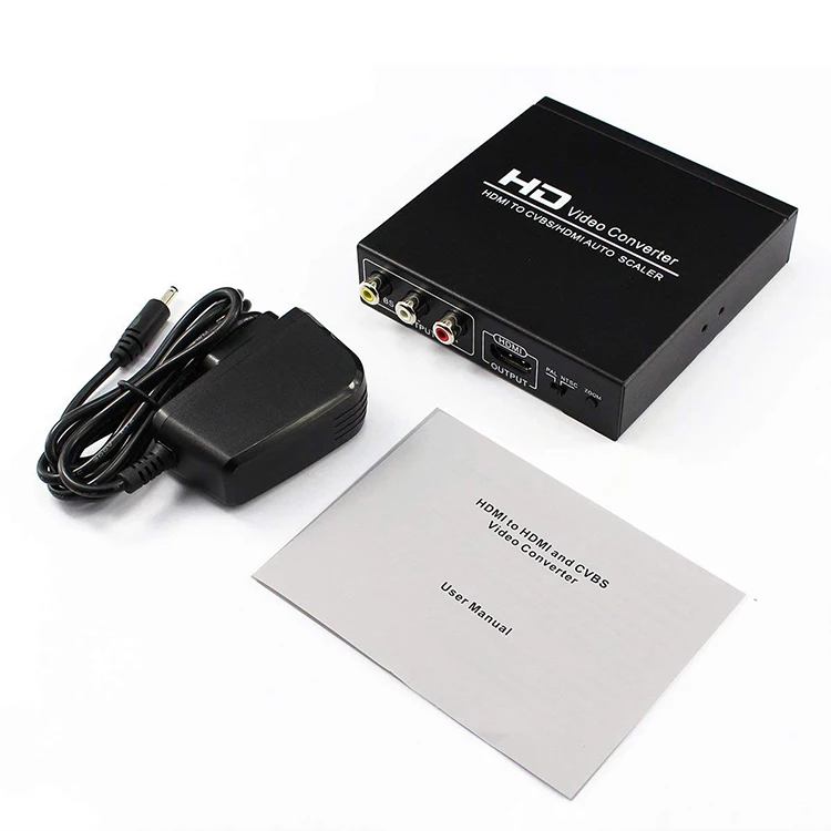  4K @ 30 Гц преобразователь HDMI в AV композитный адаптер RCA Cvbs с поддержкой