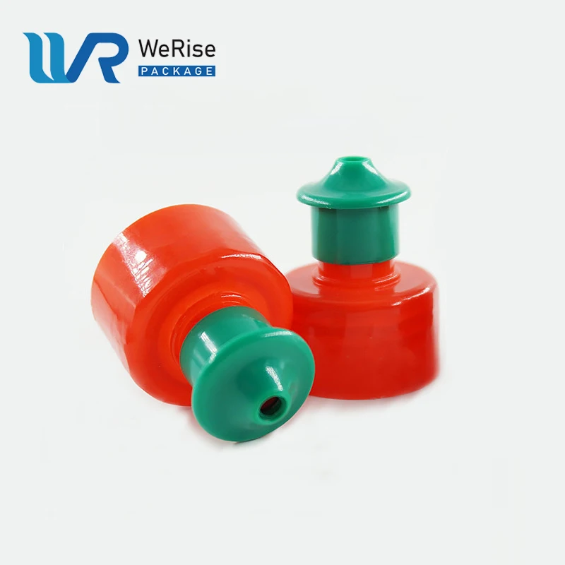 Plastic Bottle Nozzle Cap Push Pull Cap Twist Caps