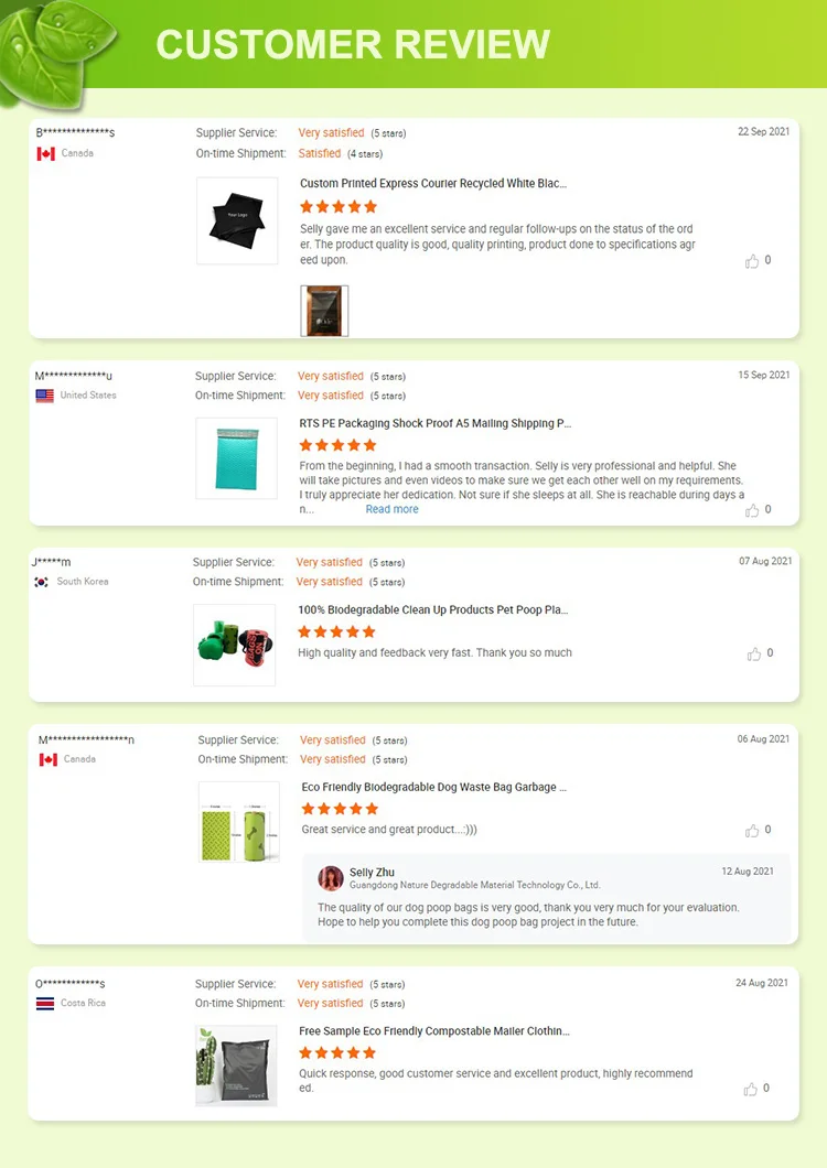 Customized Biodegradable Poly Mailer Large Mailing Bags for Custom Logo Plastic Padded Eco Friendly Clothes Packaging