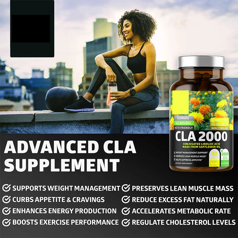 Max Strength CLA Softgel дополнение здоровые капсулы мышечной массы