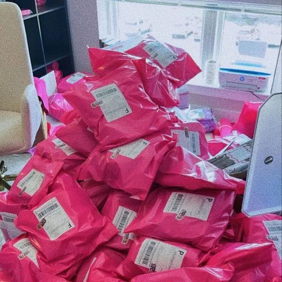 Custom Logo Biodegradable Compostable Postage Satchels Plastic Envelopes Shipping Courier Poly Mailer Mailing Bags For Clothing