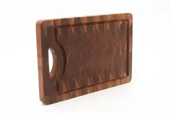Modern Style Practical Feacture End Grain Cutting Board Walnut For Kitchen Solid Wood Cutting Board