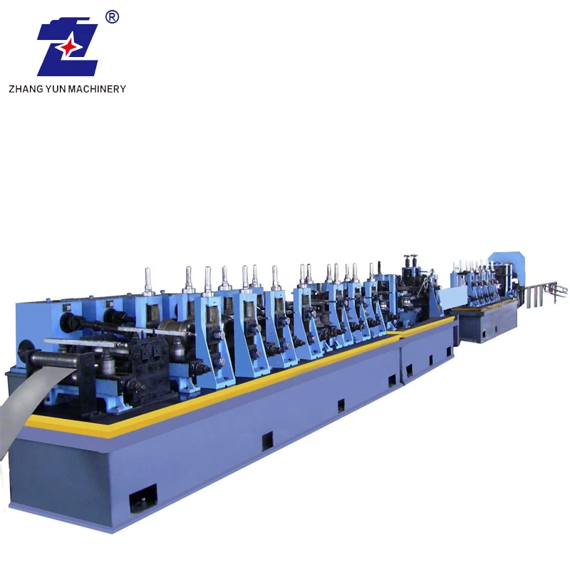 Quality Frequency Automatic Stainless Steel Round Square Pipe Tube Rolling Welded Making Machine Mill Production Line