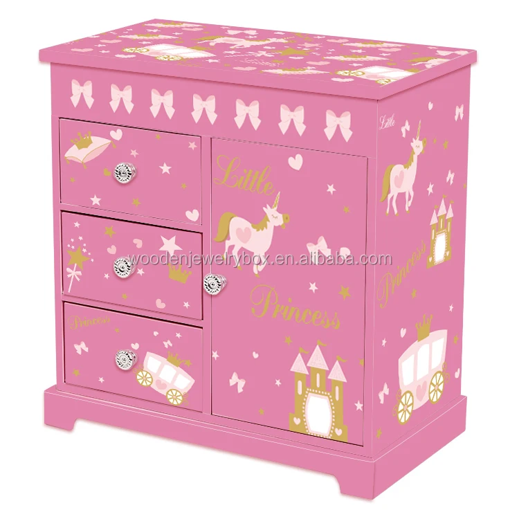 Ever Bright Wardrobe Jewelry Music Box For Holiday Gifts