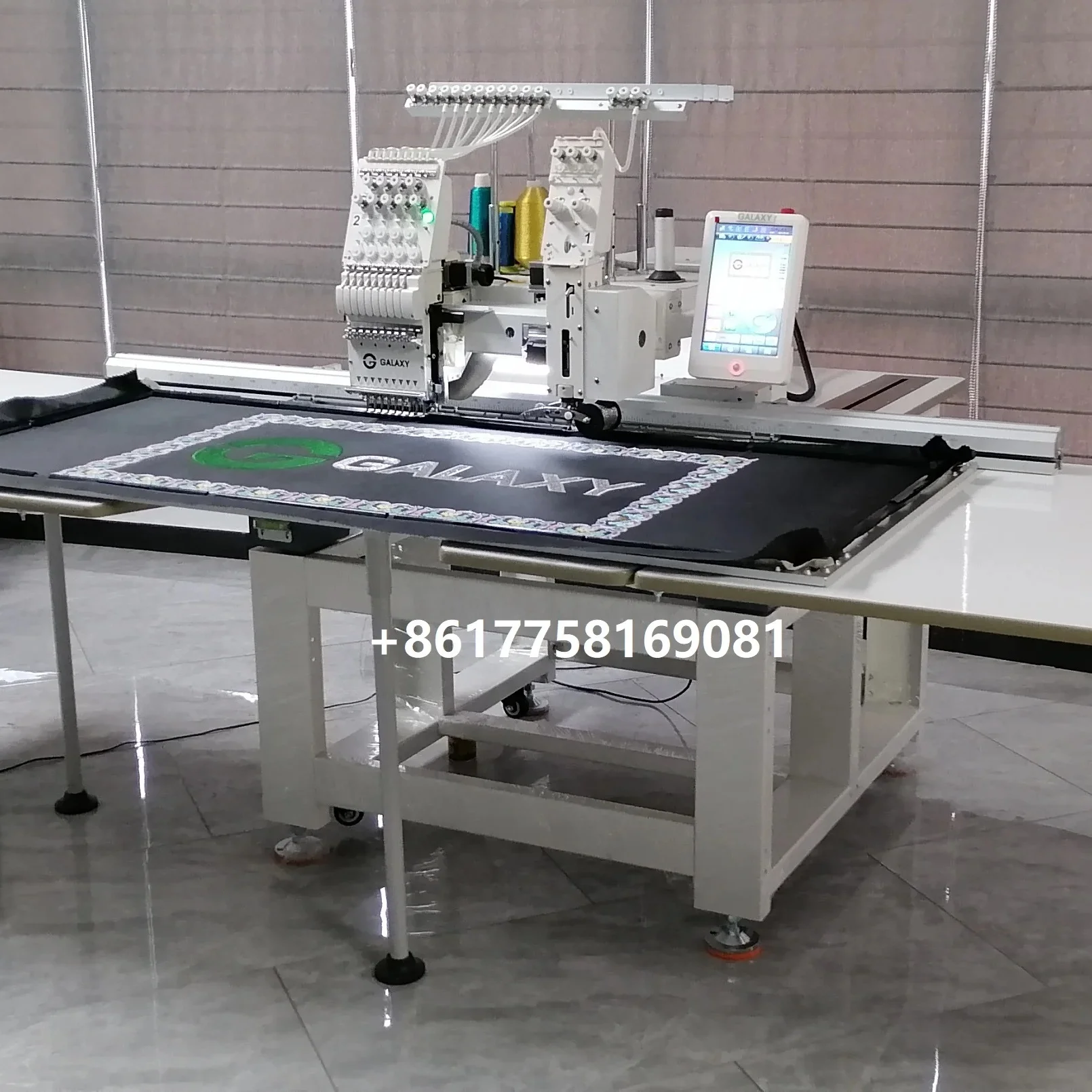 GALAXY высокоскоростная 901 + 01 намотка для намотки швейная компьютеризированная вышивальная машина подходит мусульманской ткани абая DAHAO SOFTWARE