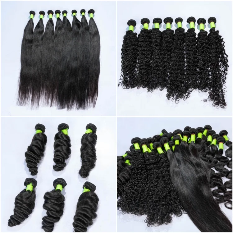 
Hot Beauty Raw Hair Bundles Vendor,Cuticle Aligned Raw Hair Vietnam,Deep Wave Bundles with Closure Frontal 