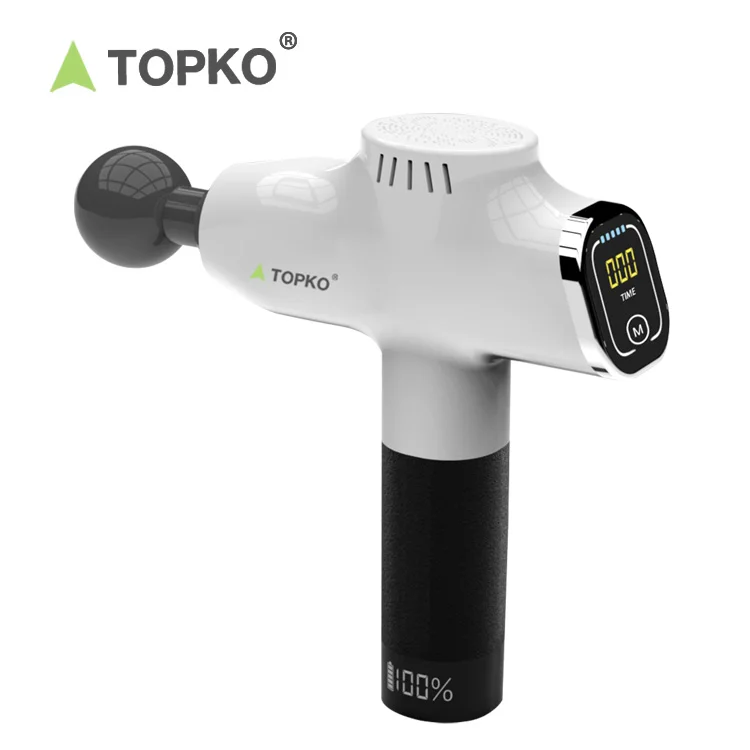  TOPKO оптовая продажа мышц глубокий массажер пистолет Вибрационный