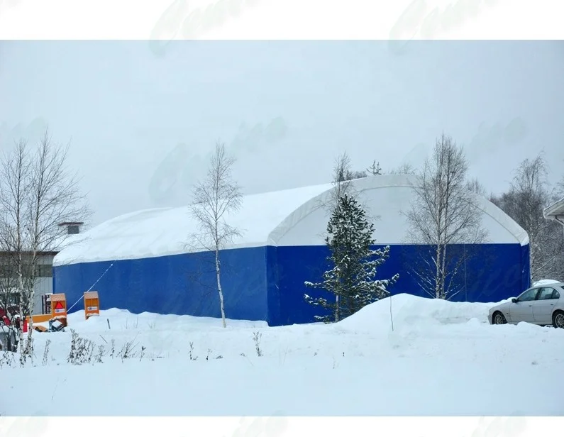 Fabric Building Structure Metal Frame Membrane Buildings