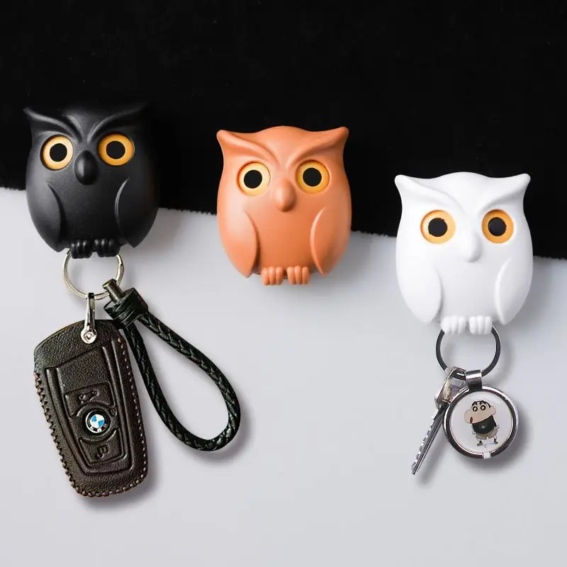Owl Key Holder Magnetic Mount  Key Hanger Hook