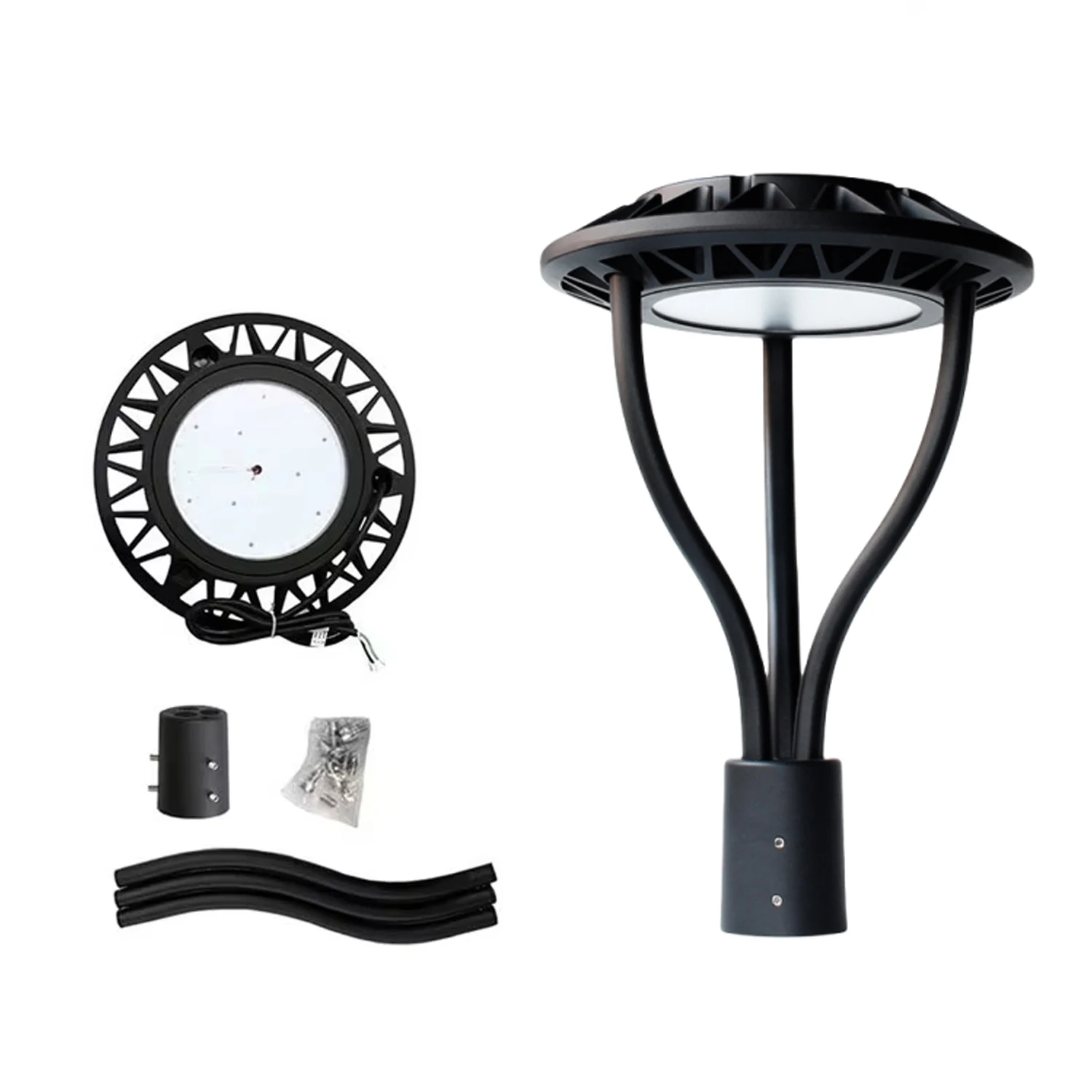 IP65 top post 200W LED Module street garden light  outdoor post top LED lights