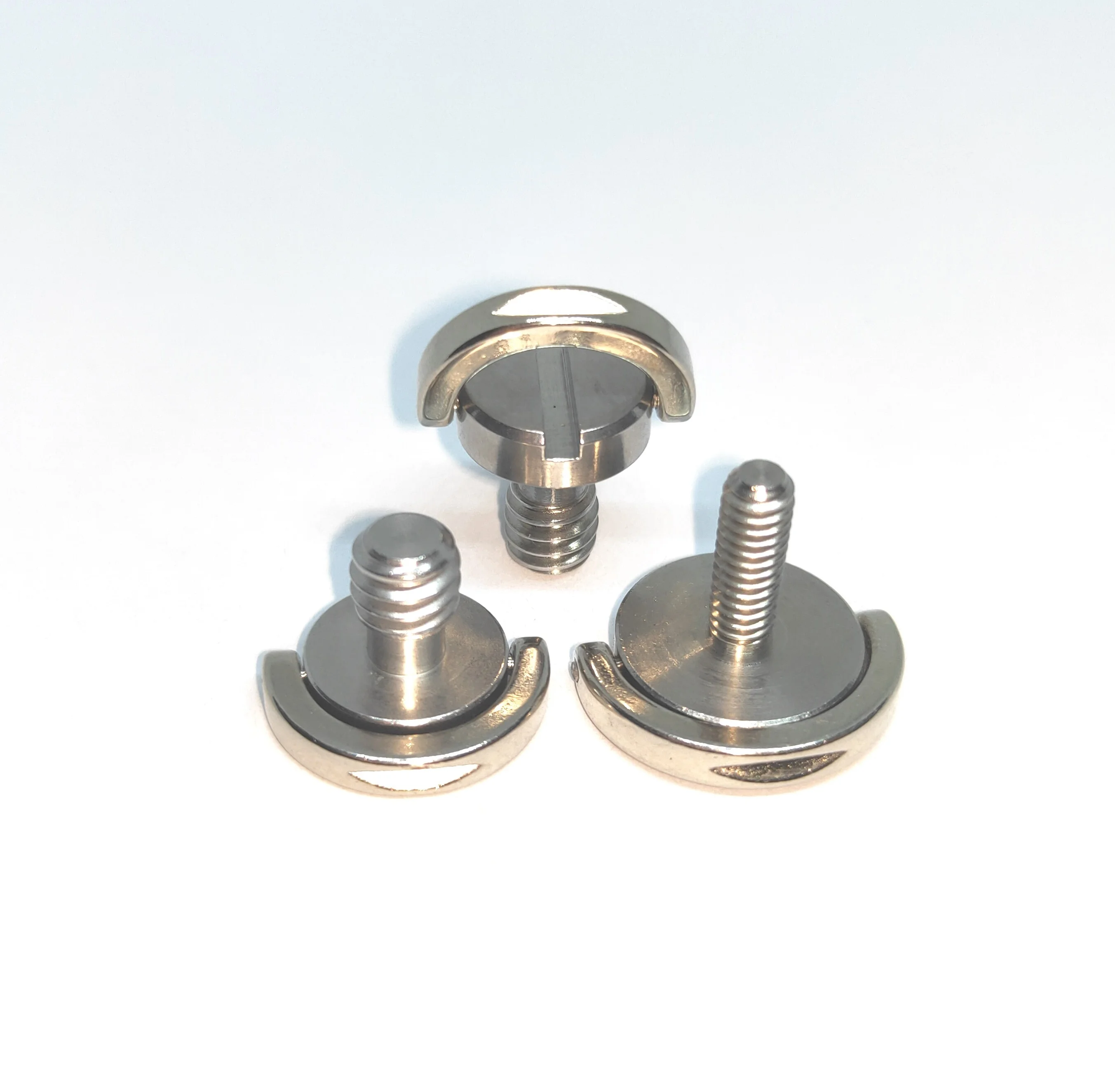Factory High Precision Stainless Steel Flat Head Slotted Camera D Ring Screws