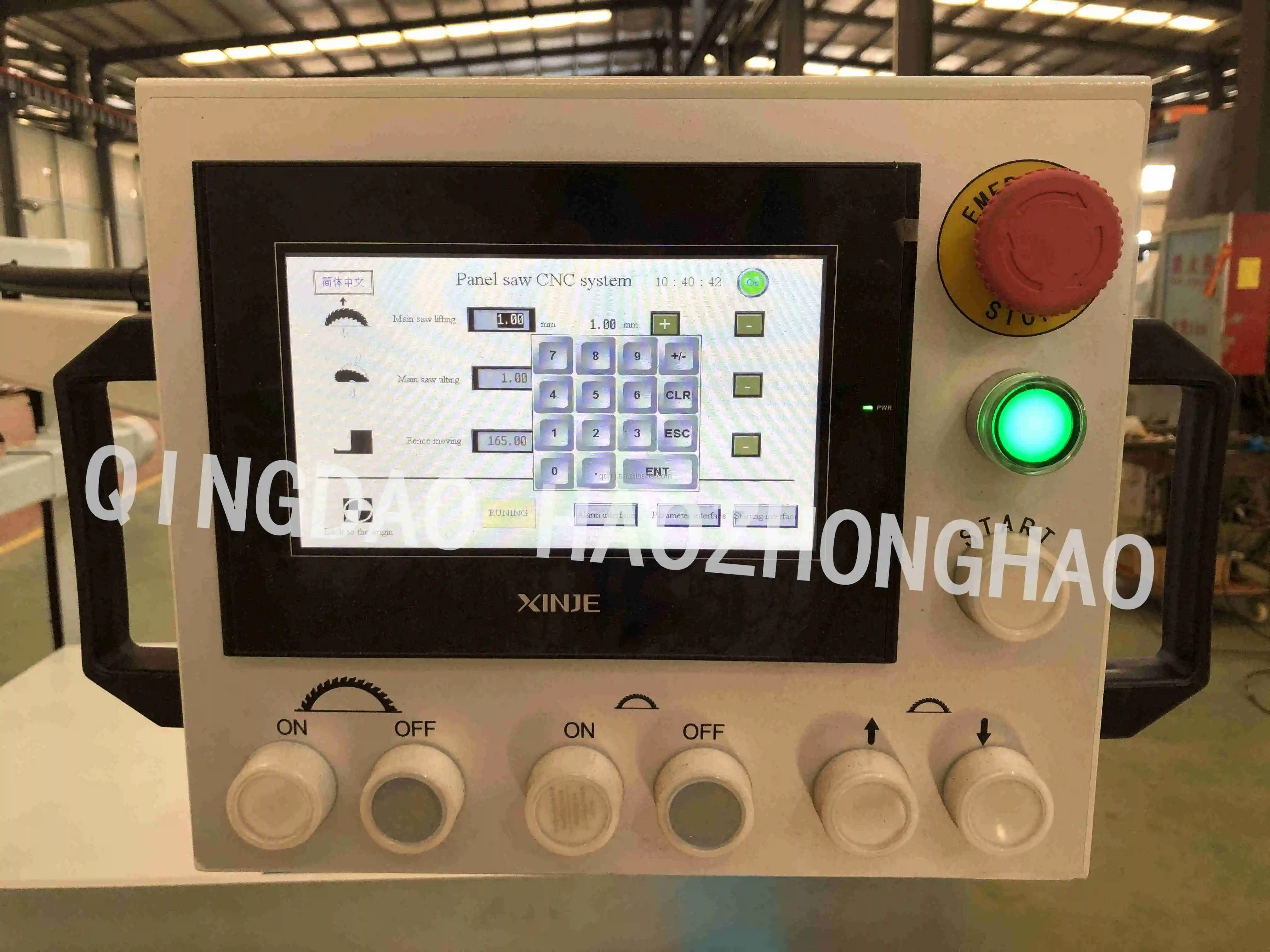 Деревообрабатывающая Автоматическая фанера MDF PLC контроль CNC скользящая резка режущая панель пильный станок