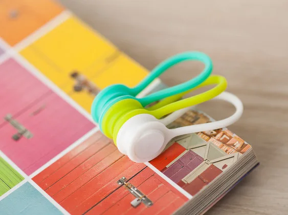 Magnet headset winder mobile phone headset winder data cable winding