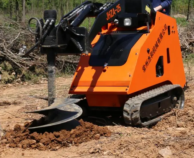 Kubota engine mini crawler excavator with thumb bucket for garden
